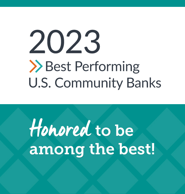 VeraBank Recognized as a 2023 Best Performing U.S. Community Bank