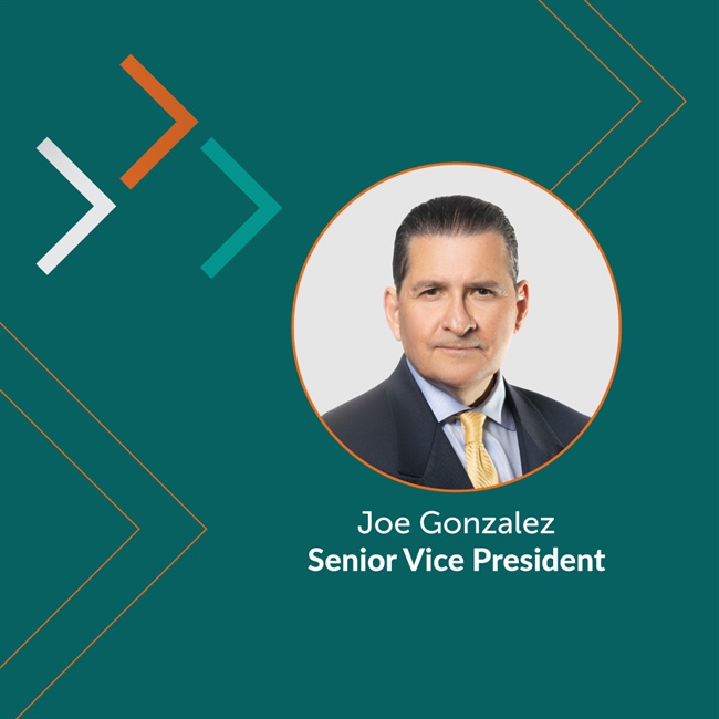 VeraBank Announces Promotion of Joe Gonzalez to Senior Vice President, Business Development Officer