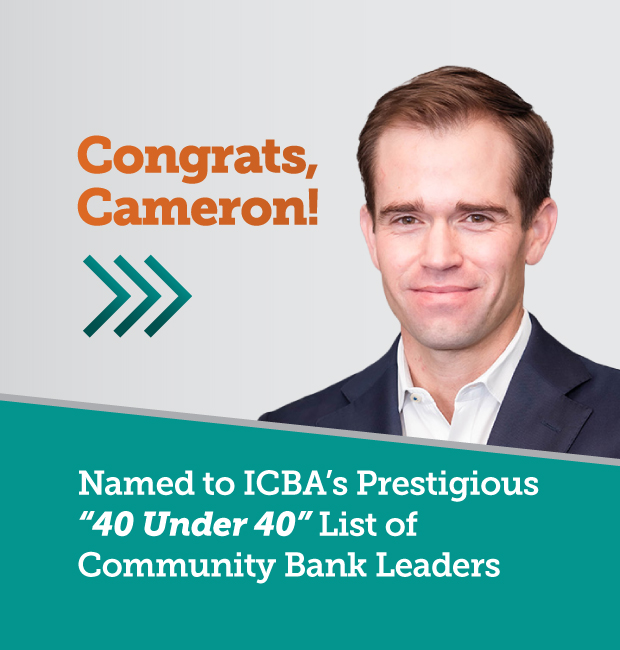 VeraBank’s Cameron Nofi Receives National Recognition