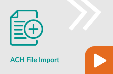 ACH File Import